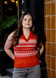 Rosendal Vest Terracotta