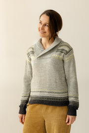 Glesver Women's V-Neck Collared Sweater