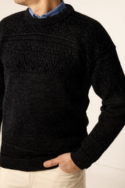 Askøy Men's Crew Neck Sweater - Susan Fosse
