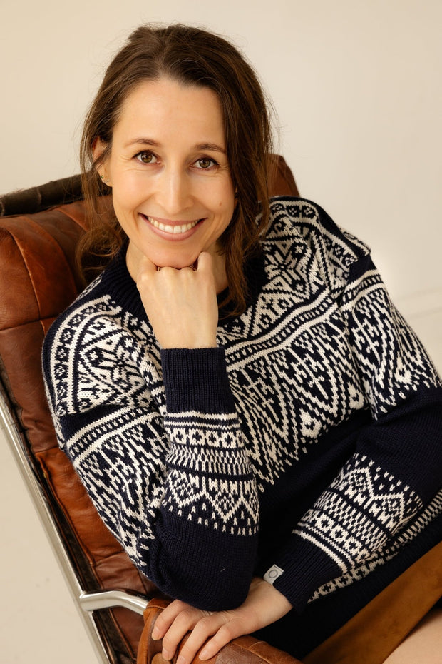 Askøy Women's Crew Neck Sweater - Susan Fosse