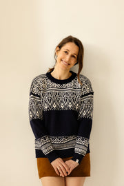 Askøy Women's Crew Neck Sweater - Susan Fosse