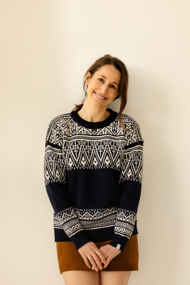 Askøy Women's Crew Neck Sweater - Susan Fosse
