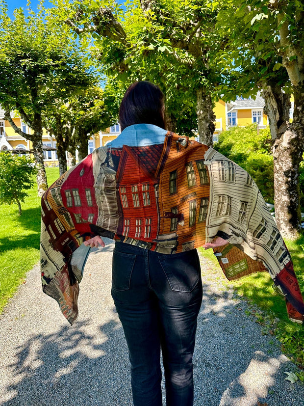 Bryggen Cashmere Scarf - Susan Fosse