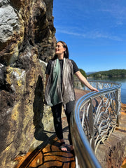 Glacier Cashmere Scarf - Susan Fosse