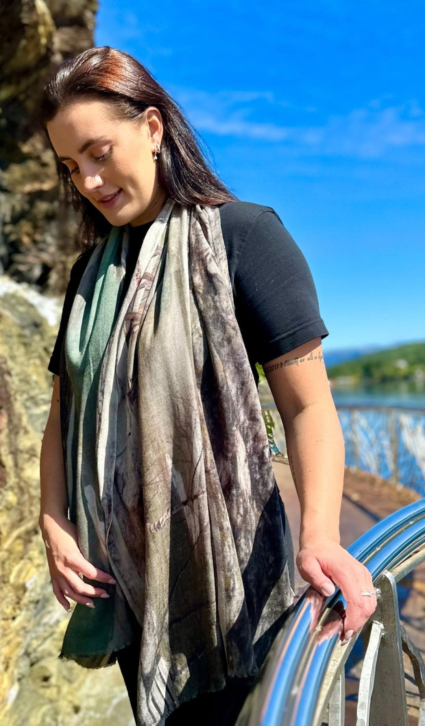 Glacier Cashmere Scarf - Susan Fosse