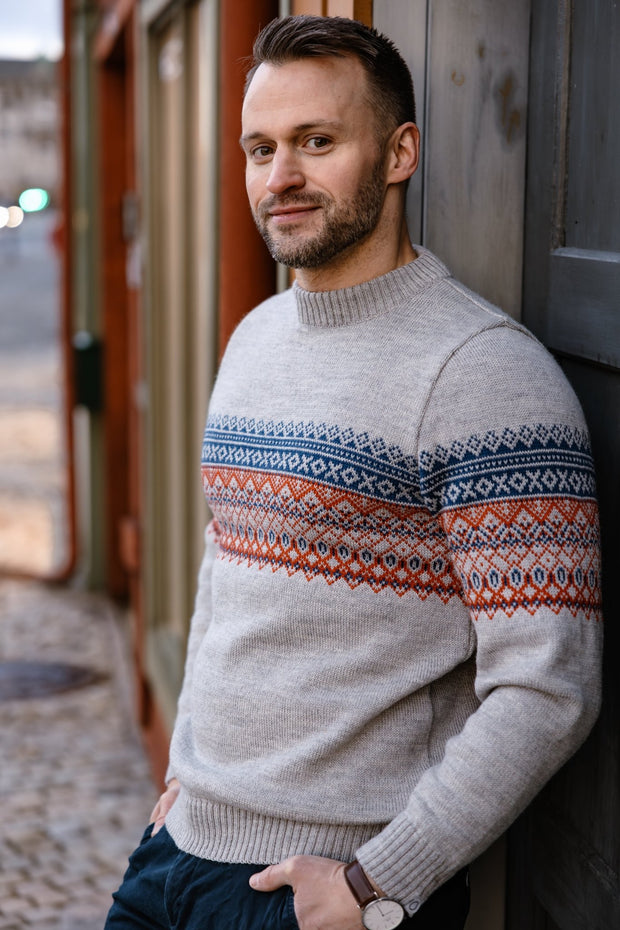 Jølster Men's Crew Neck Sweater - Susan Fosse