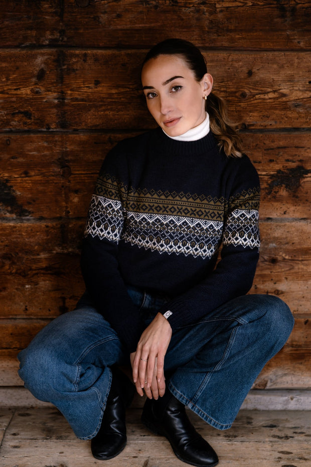 Jølster Women's Crew Neck Sweater - Susan Fosse