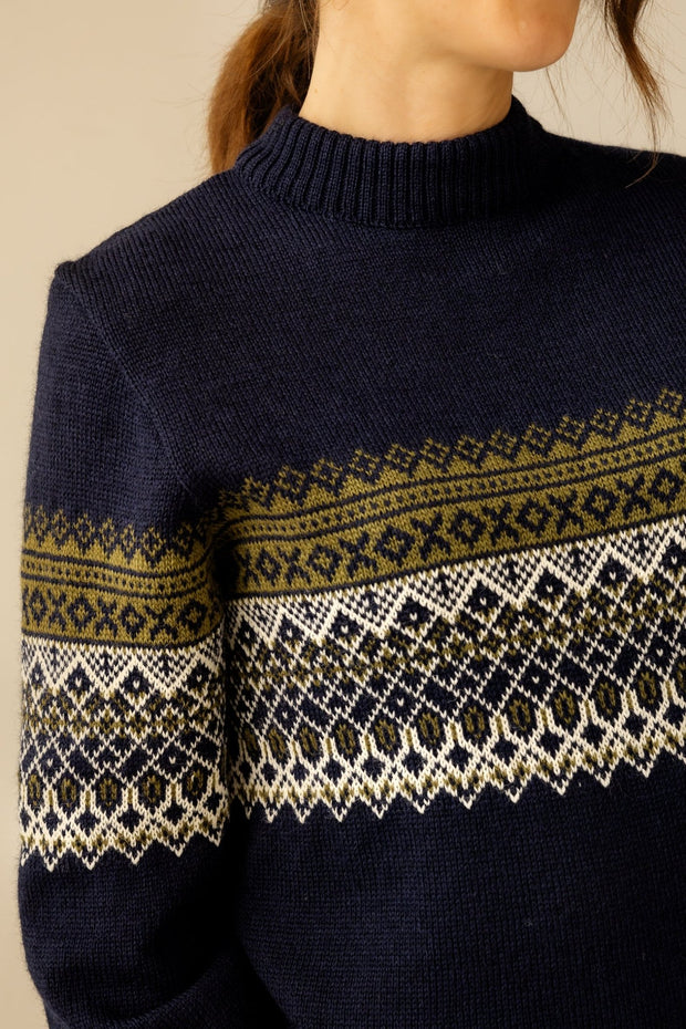 Jølster Women's Crew Neck Sweater - Susan Fosse