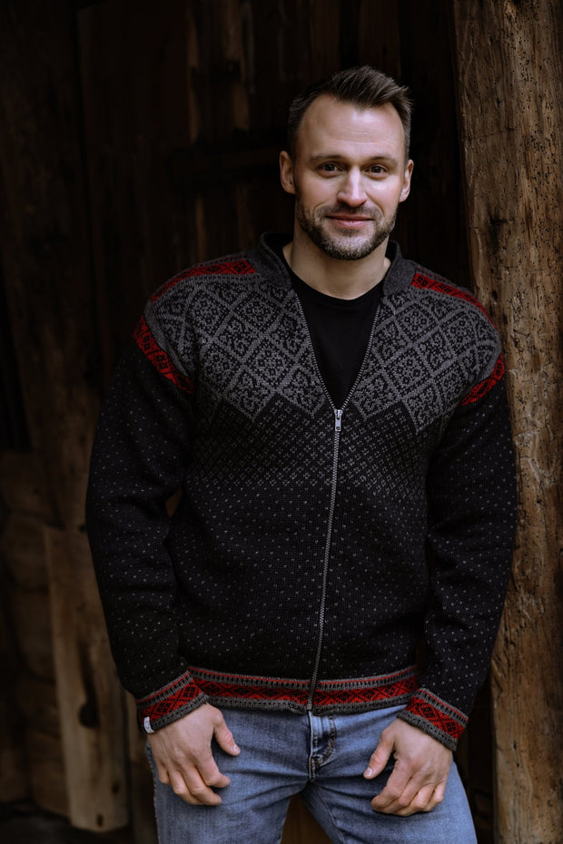 Kvam Men's Cardigan - Susan Fosse