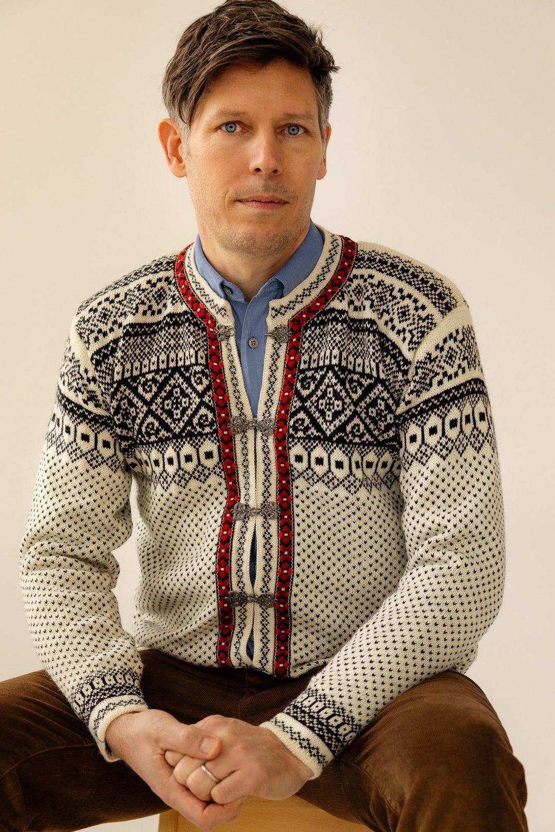 Rundemann Men's Cardigan – Susan Fosse