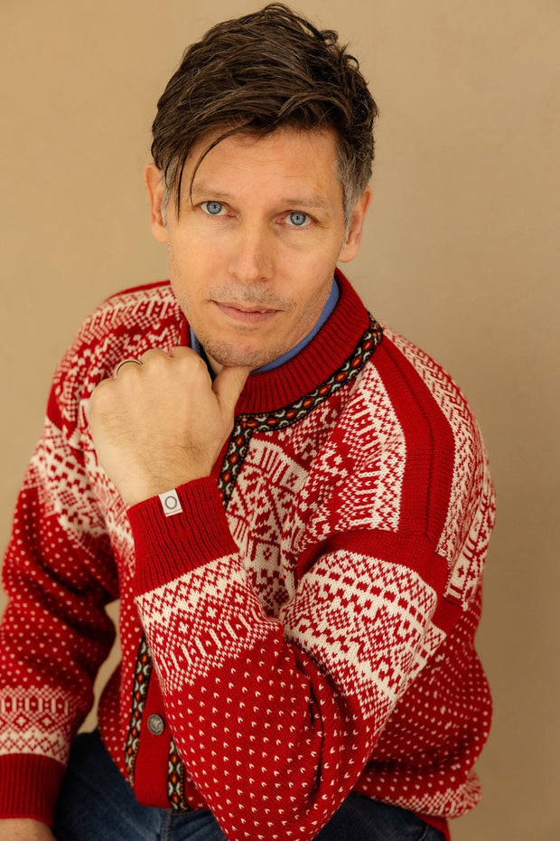 Sandviken Men's Cardigan - Susan Fosse