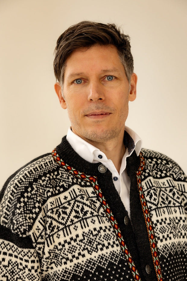 Sandviken Men's Cardigan - Susan Fosse