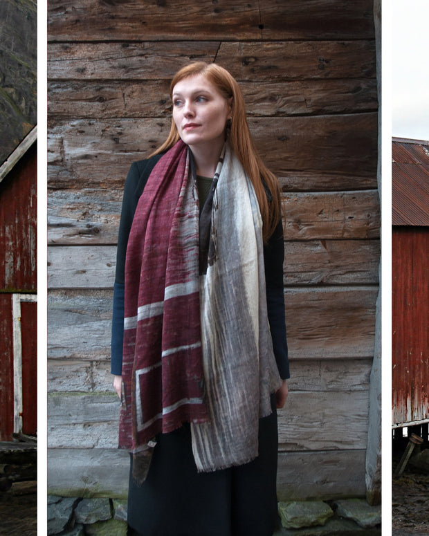 Boathouse Wool and Silk Scarf - Susan Fosse