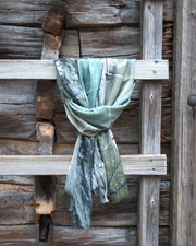 Glacier Wool and Silk Scarf - Susan Fosse