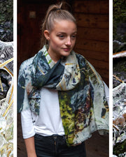 Ice Wool and Silk Scarf - Susan Fosse