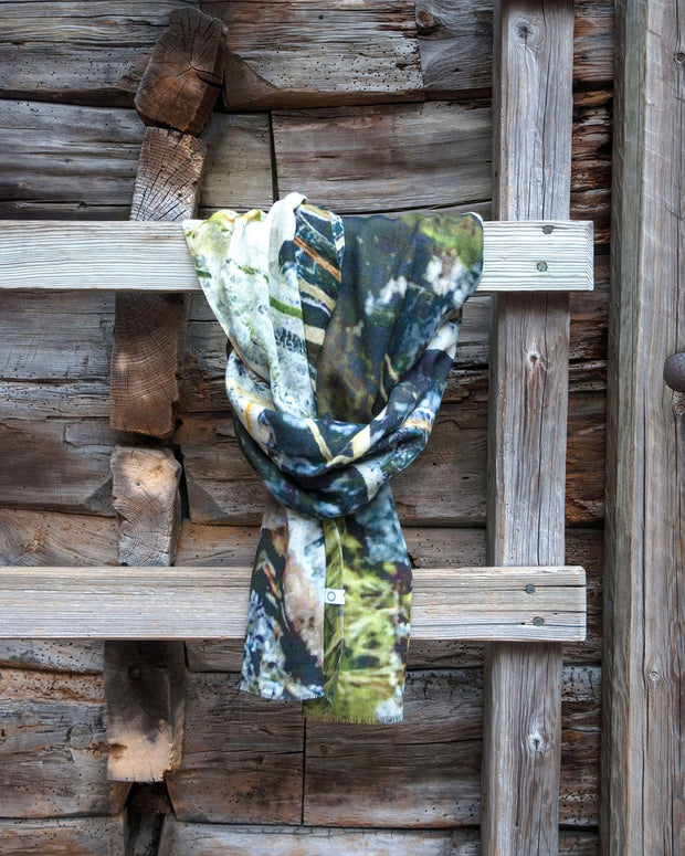 Ice Wool and Silk Scarf - Susan Fosse