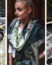 Ice Wool and Silk Scarf - Susan Fosse