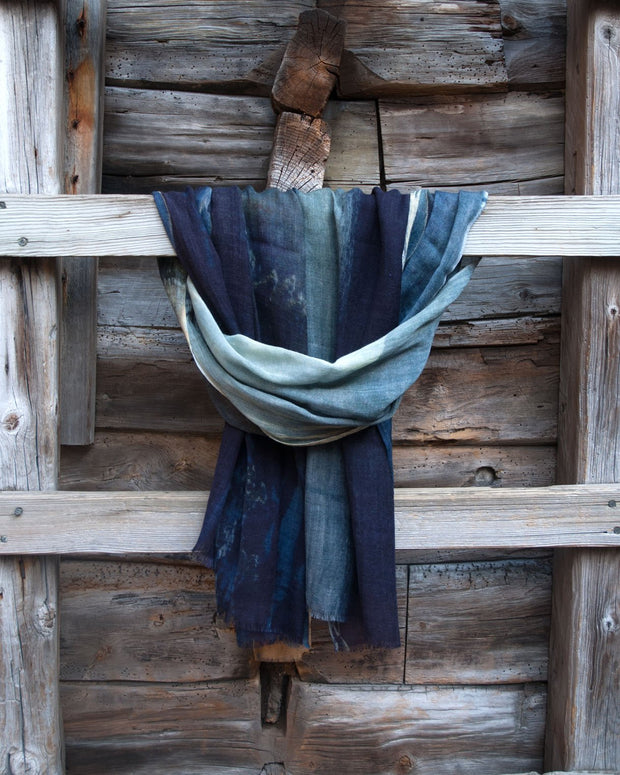 Lakeview Wool and Silk Scarf - Susan Fosse