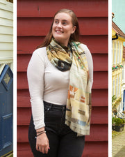Nordnes Wool and Silk Scarf - Susan Fosse