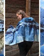 Reflection Wool and Silk Scarf - Susan Fosse
