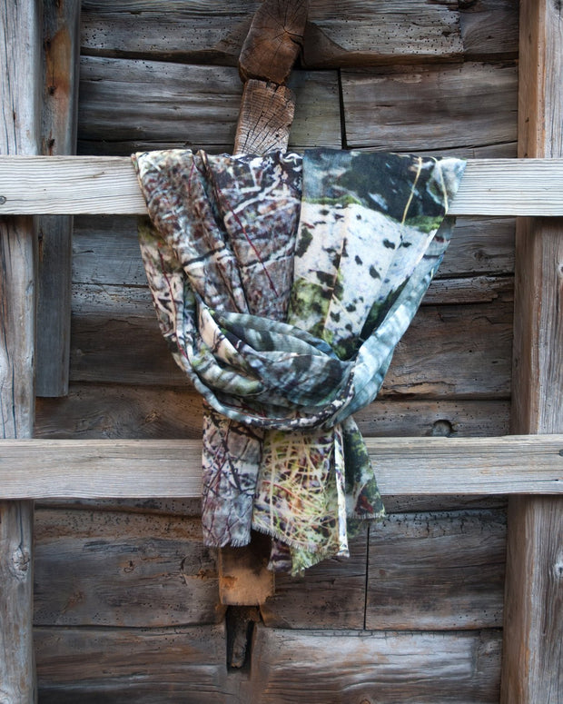 River Wool and Silk Scarf - Susan Fosse