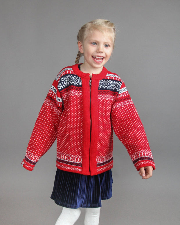 Skansen Children's Cardigan - Susan Fosse