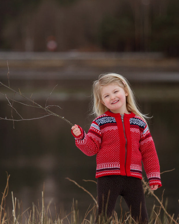 Skansen Children's Cardigan - Susan Fosse